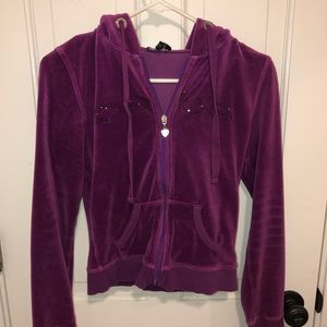 Purple bebe Zip-up